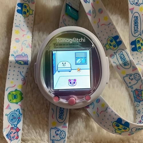 BANDAI たまごっちピース ホワイト 【ネックストラップ付き】 たまごっち Tamagotchi Smart ネックストラップ